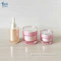 Empty Cosmetic Containers Acrylic Skin Care Cream Jar for Cosmetic Use Factory